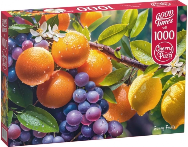 Cherry pazzi napsütötte gyümölcsök puzzle 1000 darabos