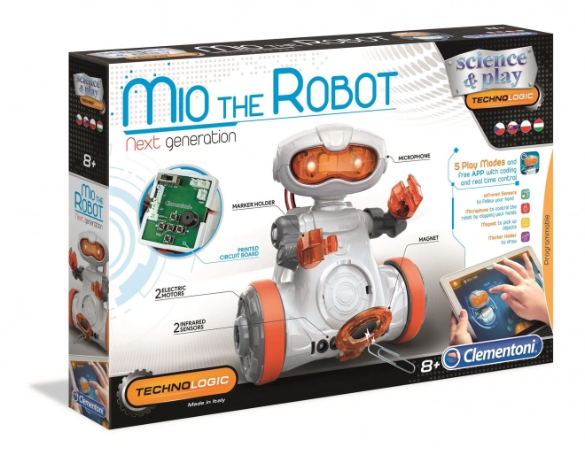 clementoni science&play tecnologikus robot mio