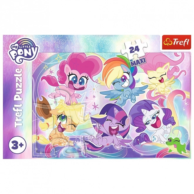 Trefl puzzle My Little Pony barátság maxi 24 darabos