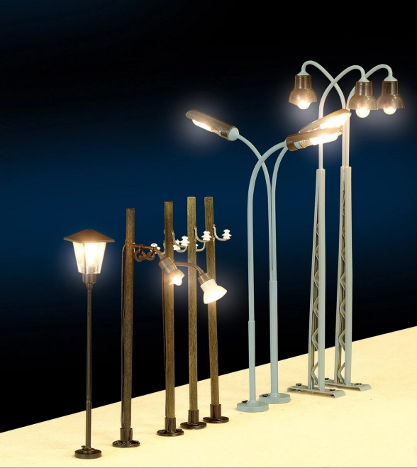 Piko Fa oszlopos lámpatest (LED), egyizzós - 55750