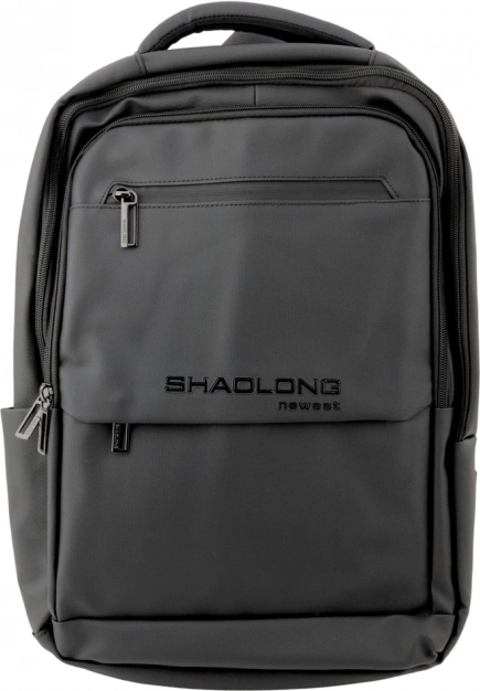 Városi hátizsák USB-vel fekete 16 L