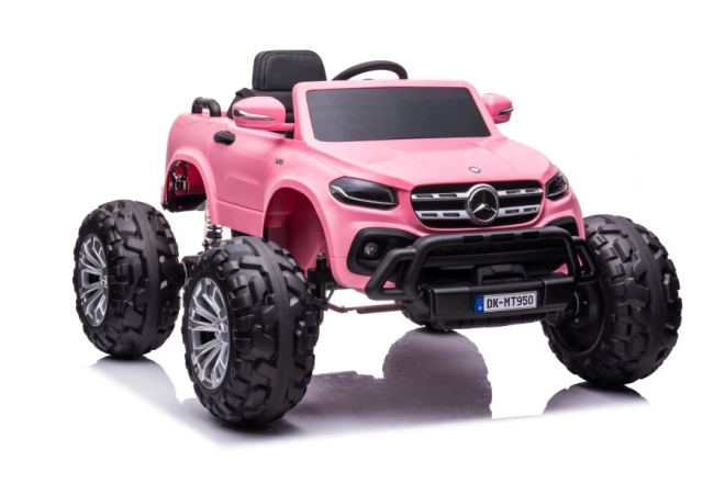 Mercedes DK-MT950 4x4 elektromos autó világos rózsaszín