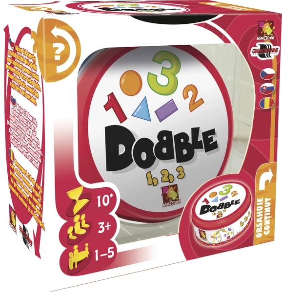 Dobble 1-2-3 játék gyerekeknek