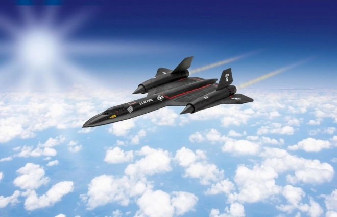 Műanyag modell SR-71 Blackbird Easy-Click 1/110