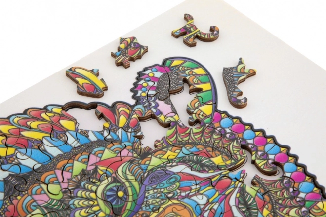 Moxy kontúros puzzle tigris 130 darabos