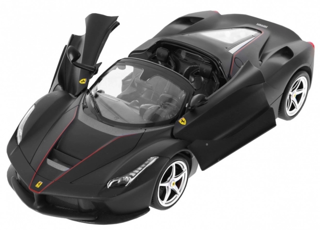 ferrari laferrari aperta fekete távirányítós autó 1:14