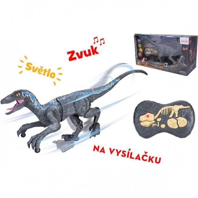 Távirányítós Raptor Szürke 45 cm