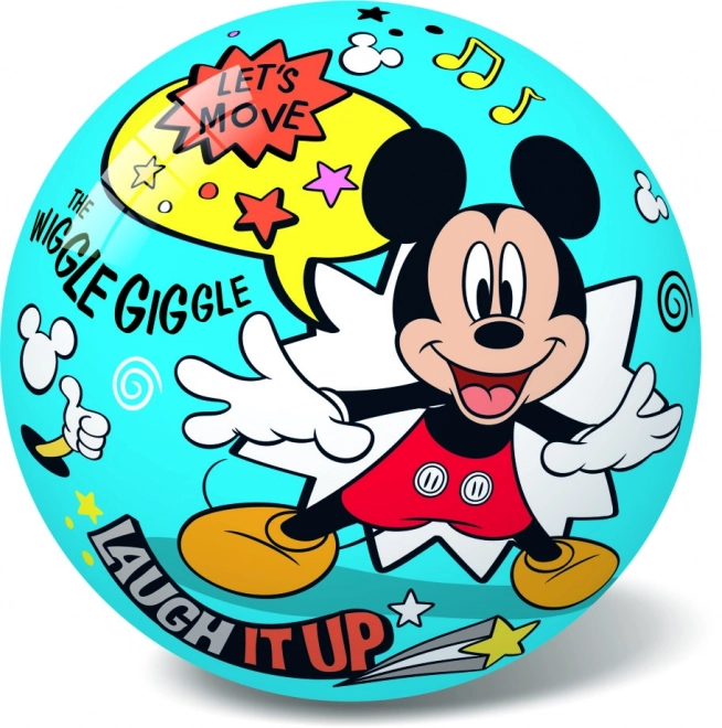 Disney Mickey piros-kék labda 14 cm