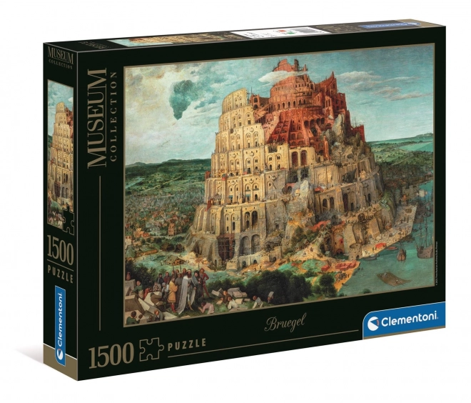 Clementoni puzzle 1500 darabos - Bruegel: Bábel tornya múzeum