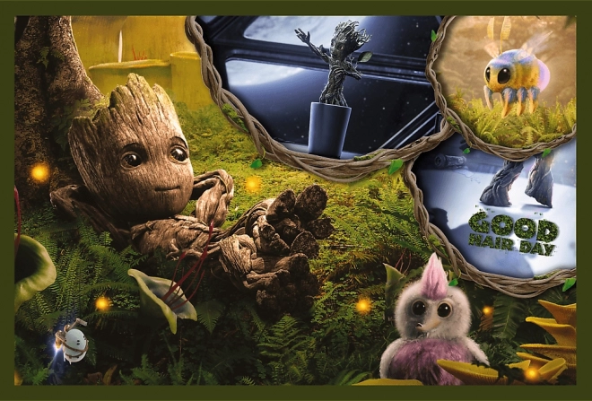 Marvel Őrzők 2x200 darabos puzzle – Én vagyok Groot