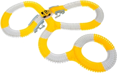 Rugalmas, összepattintható pálya végtelen konfigurációkhoz