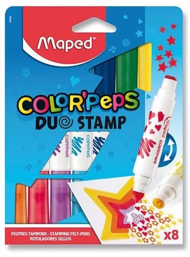 Maped Fixy Color'Peps Duo pecsétes filctollak 8 db