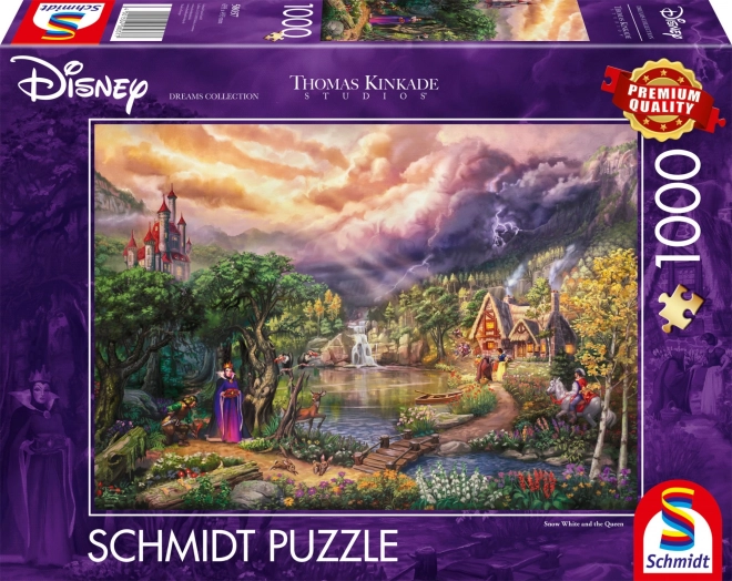 Schmidt puzzle hófehérke és a királynő 1000 darab