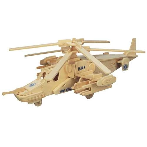 fa 3D puzzle helikopter