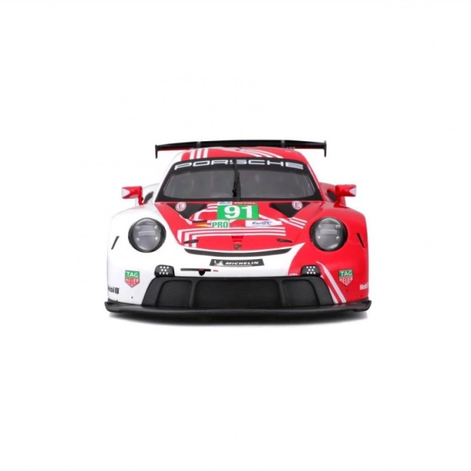 Bburago Porsche 911 RSR LM 2020 versenyautó 1:24