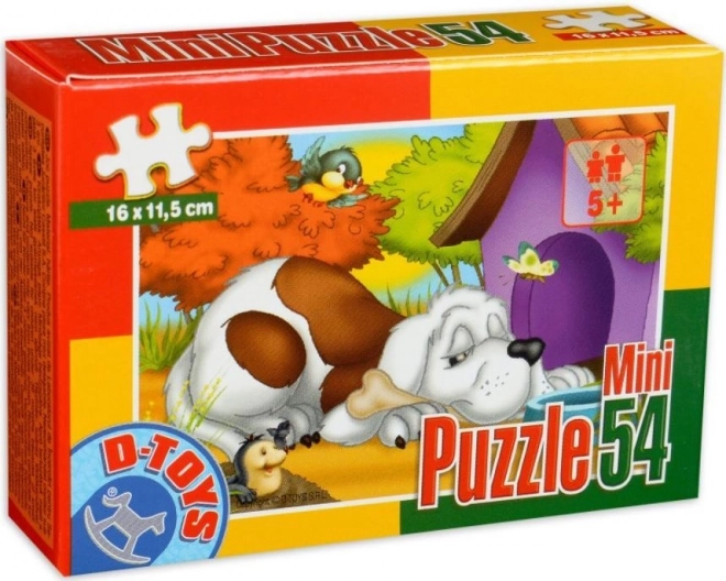 d-toys puzzle lovacska 54 darabos