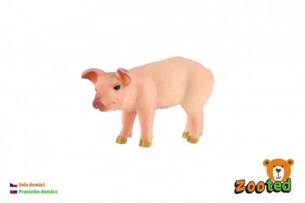 Házi sertés figura 5cm zacskóban