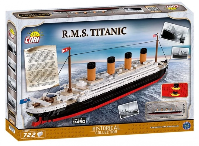 Cobi Titanic modell 1:450