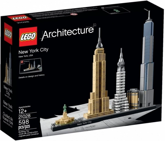 Lego Architecture Skyline New York városkép