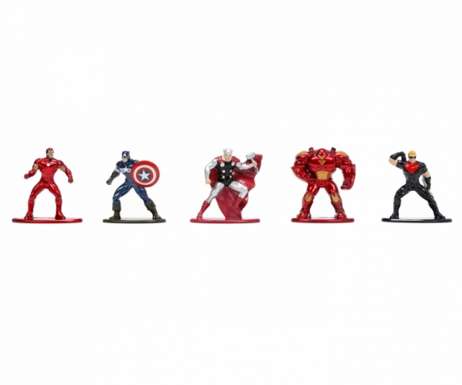 Marvel fém gyűjtői nano figurák 20 db, 6. hullám