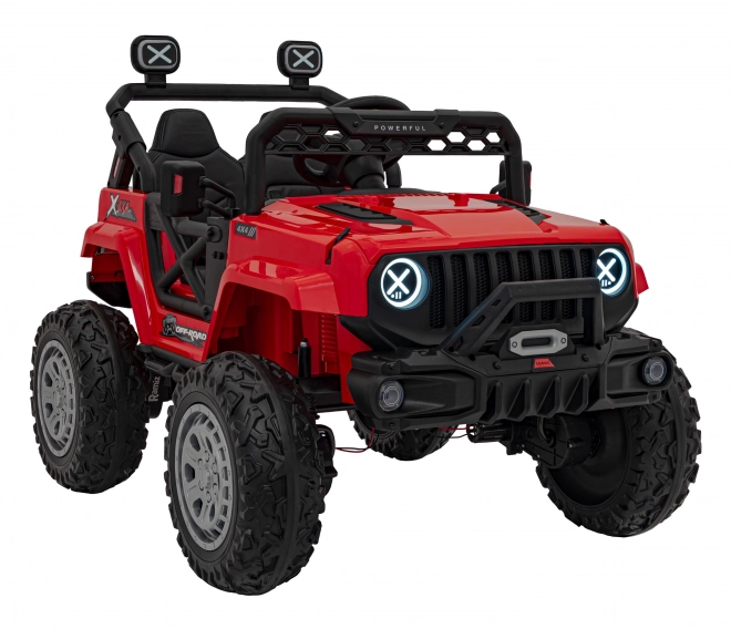 Gyermek elektromos autó OFF ROAD Speed piros