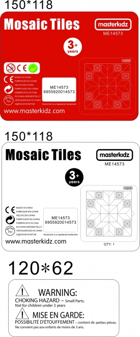 Színek és Formák Mozaikok - Tangram Montessori