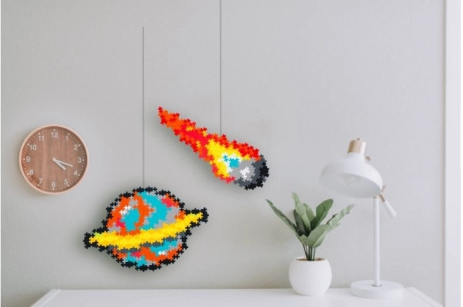 Plus-Plus puzzle számok alapján - űr, 500 darab