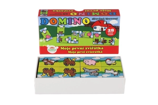 Domino - Első állatkáim fa társasjáték