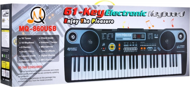 USB és MP3 csatlakozás + mikrofon a csomagban