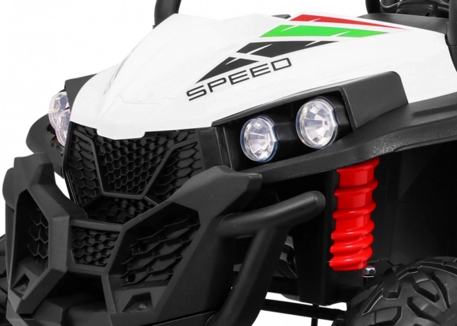 Gyermek elektromos autó 4x4 távirányítóval és MP3