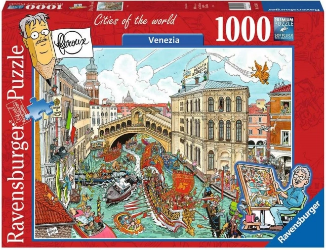 Ravensburger városok a világban puzzle: Velence 1000 darab