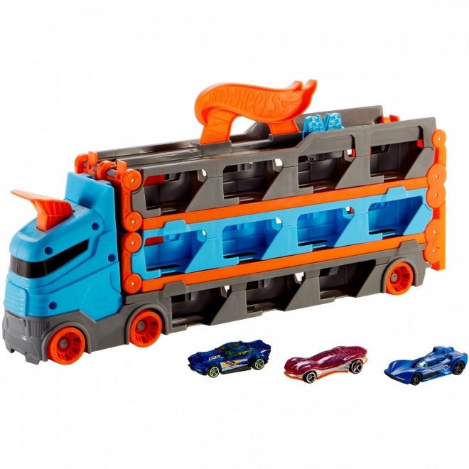 Hot Wheels versenyszállító 2 az 1-ben