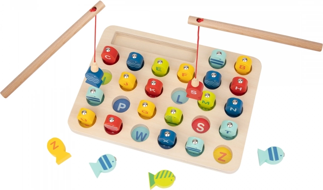 Tooky Toy fa horgászjáték betűk tanulásához