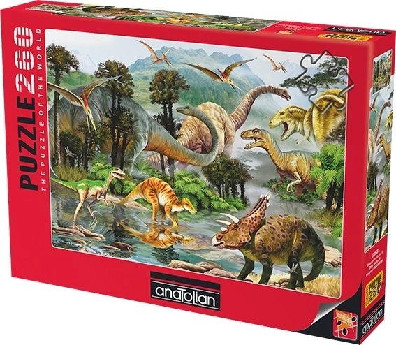 Dinoszauruszok világa puzzle 260 darabos