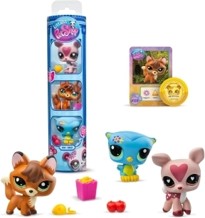 Littlest Pet Shop 3 figurák - különböző fajták