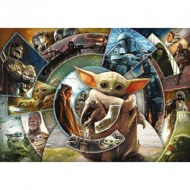 Star Wars puzzle Grogu utazása