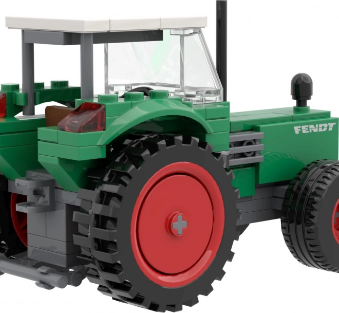 Építőkészlet BRIXIES Plus Történelmi Traktor Fendt Farmer 105S