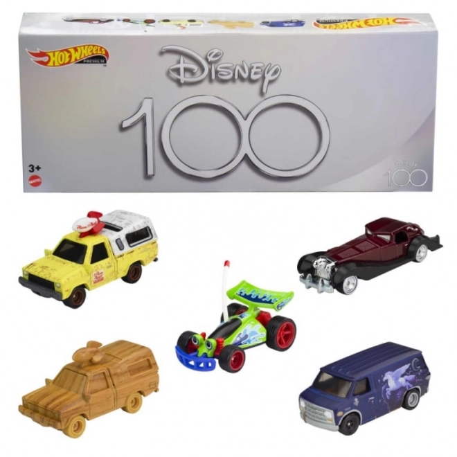 Hot Wheels Disney 100. évforduló 5 autó szett