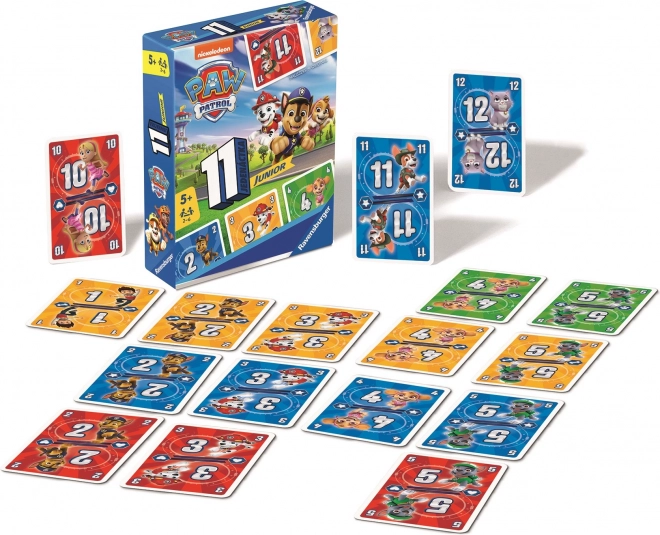 Ravensburger Kártyajáték Tizenegy - Mancs őrjárat