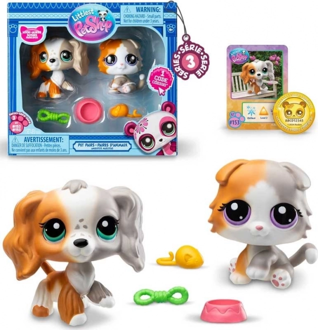 Hasbro Littlest Pet Shop Duo VI Gyűjtő Figurák