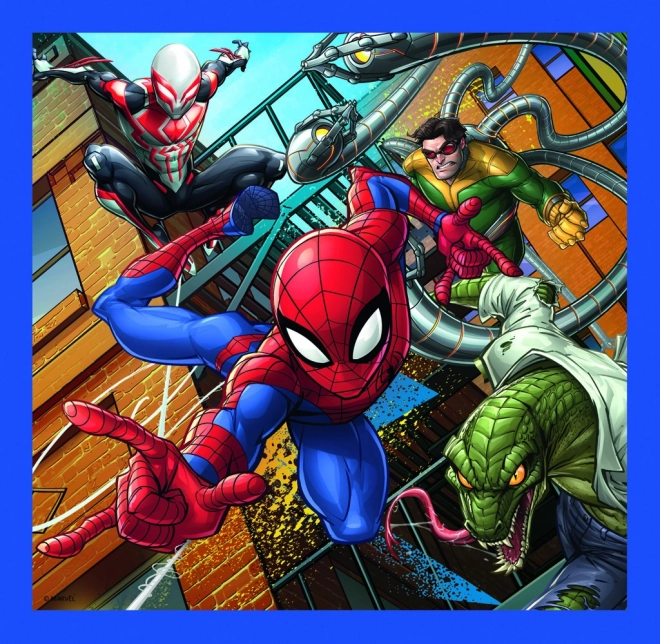 Puzzle 3 az 1-ben Spider-Man - Pók erő