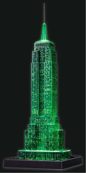 Ravensburger Világító 3D Puzzle Éjszakai Kiadás Empire State Building