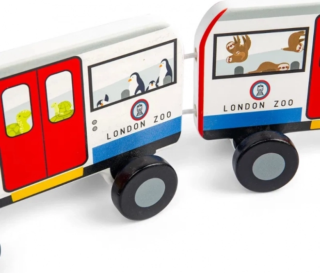 Bigjigs Toys Húzós játék Londoni Metró