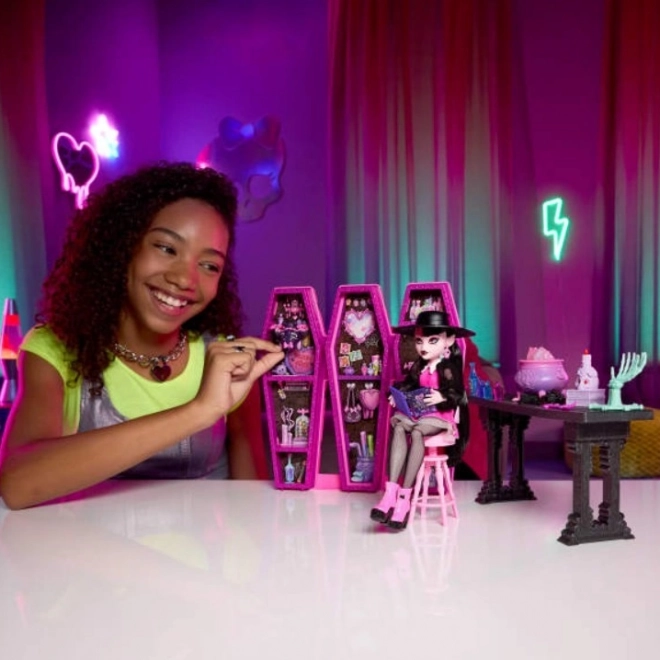 Szórakoztató készlet Monster High Draculaura - Titkos Elixír Szoba