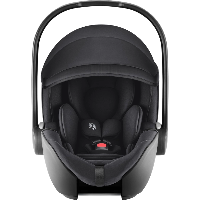 Kombinált babakocsi Smile 5Z készlet - mély mózeskosár és Baby-Safe Pro Classic autósülés - Space Black