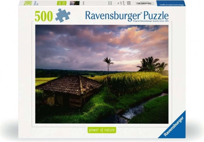 Ravensburger Bali rizsföldek puzzle 500 darabos