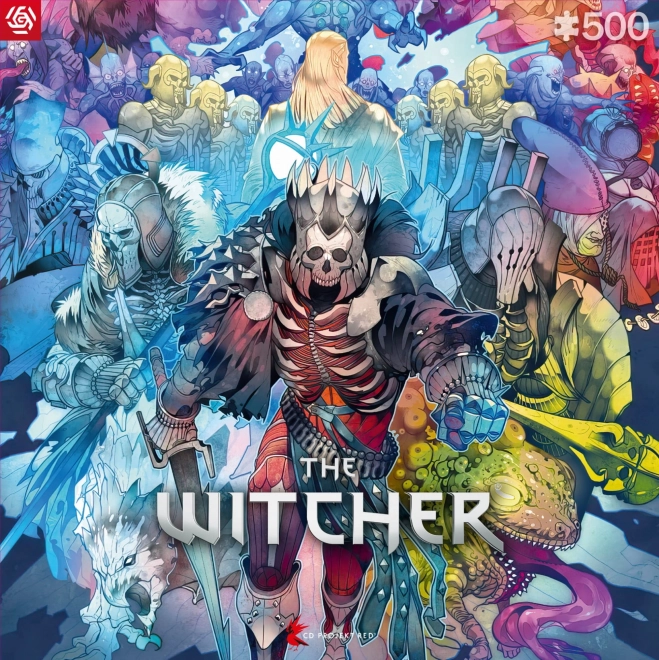 Jó zsákmány puzzle The Witcher: Frakció szörnyek 500 darab