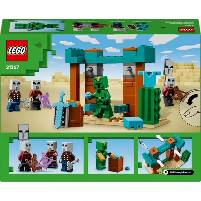 Lego Minecraft Sivatagi Portya Kaland