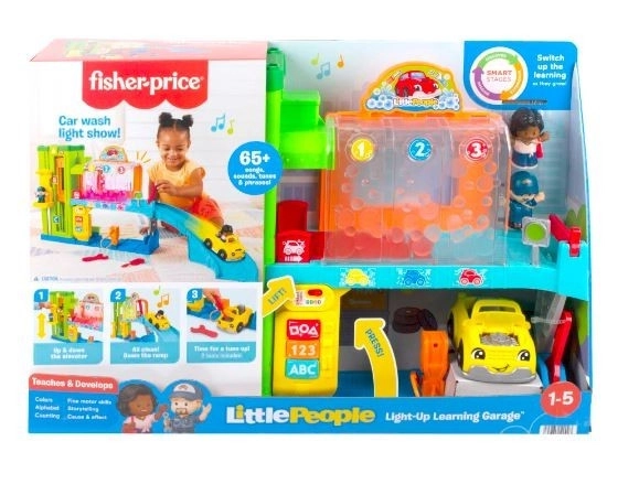 Fisher-Price Little People interaktív autómosó