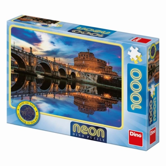 Világító Puzzle Angyali Vár 1000 db